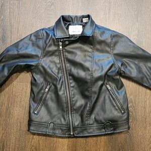 Zara faux leather jacket